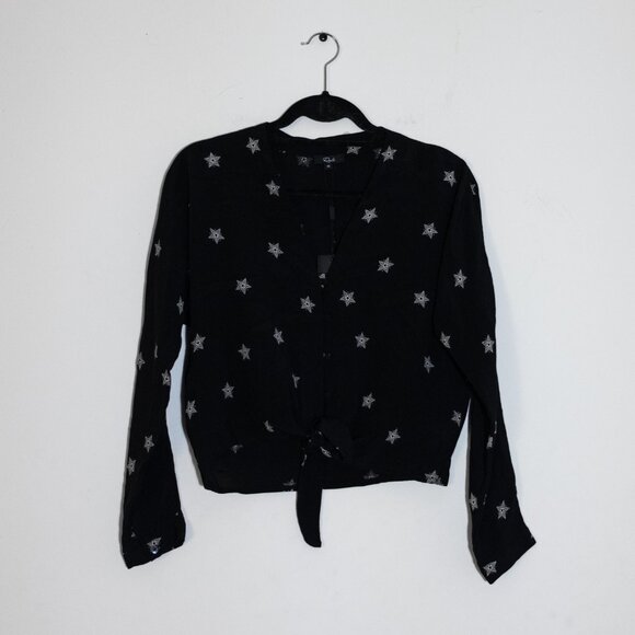 Rails Sloane Crop Top Button Up - Picture 3 of 5